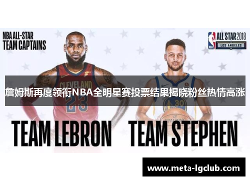 詹姆斯再度领衔NBA全明星赛投票结果揭晓粉丝热情高涨